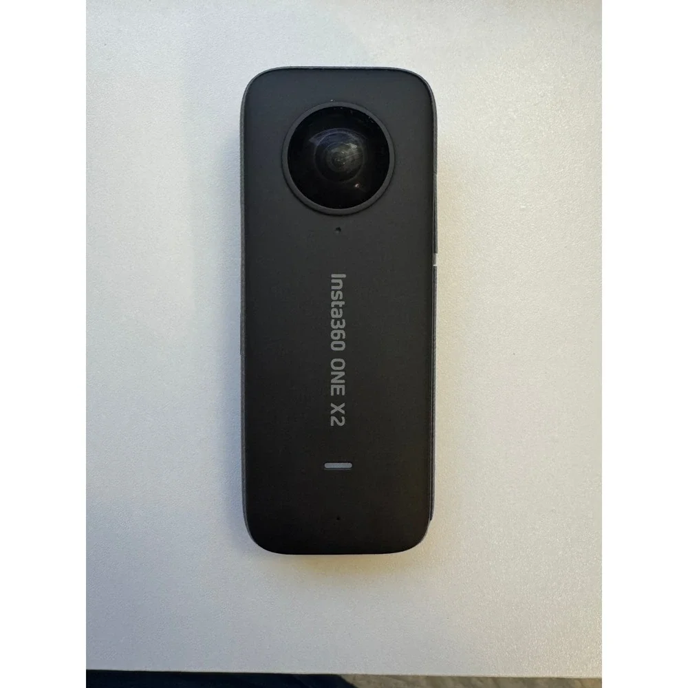 Insta360 ONE X2 360 Camera Pocket Size Action Cam Waterproof 2 extra batteries